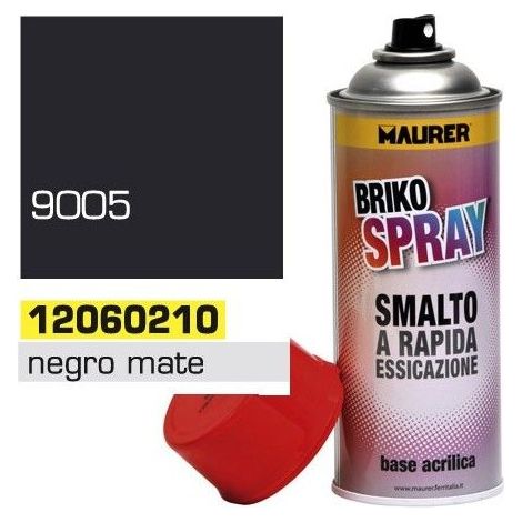 Lackspray Deep Matte Black 400 ml.