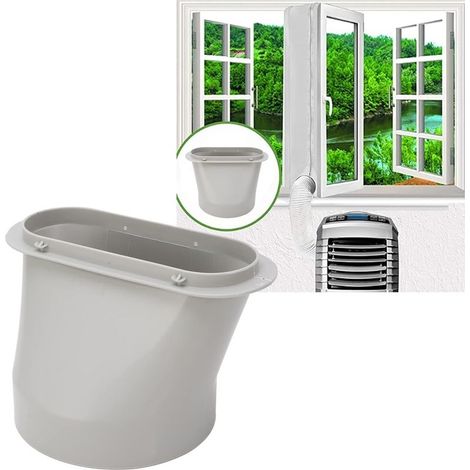 Schlauchadapter für Fensterklimaanlagen, Flachanschluss (1/5)