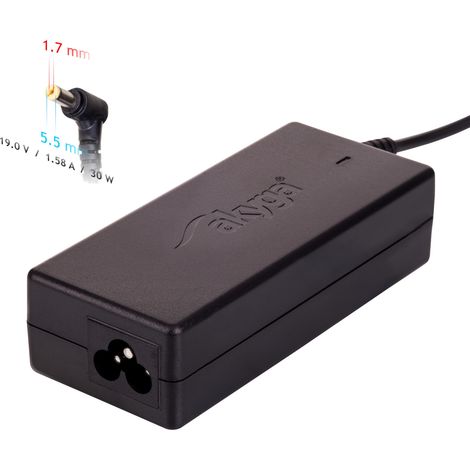 Alimentatore per laptop Acer Akyga AK-ND-21, 19 V, 1,58 A, 30 W, 5,5 x 1,7 mm (1/5)