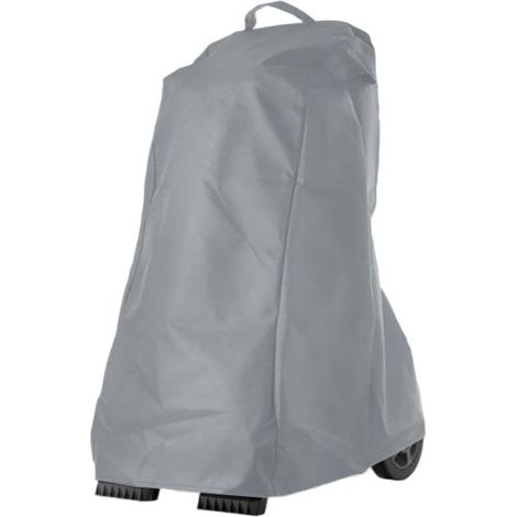 Housse de protection extérieure résistante aux déchirures pour appareils de piscine 56 x 66 x 107 cm (420D gris) (1/4)