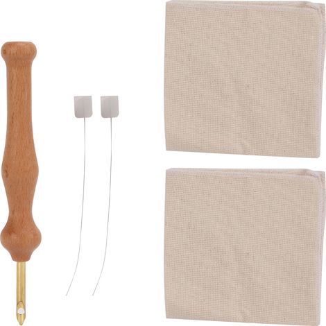 Lot de 2 aiguilles à poinçonner robustes, résistantes à l'usure, durables et pratiques pour couture, feutrage et tissage DIY. (1/5)
