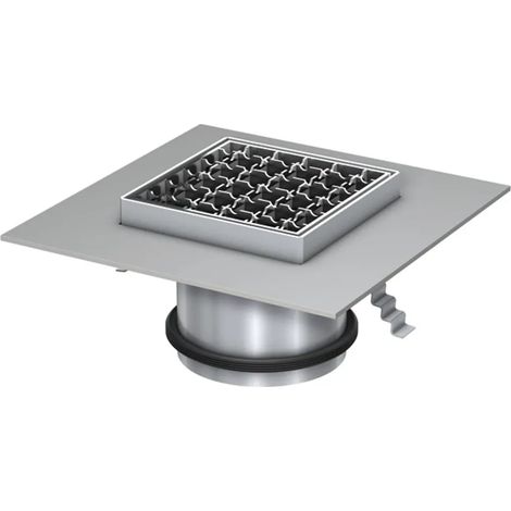 ACO Prolunga 150x150/ L15 V2A/ antiscivolo/Griglia V2A appoggiata liberamente, 9406.92.22