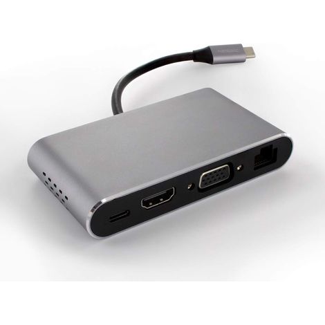 Hub USB-C 8 en 1 Metronic - Adaptateur Multiport (1/6)