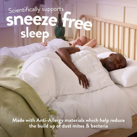 Slumberdown Anti Allergy Duvet, 4.5 Tog, Double