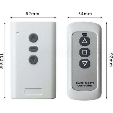 Commutateur de télécommande sans fil 433MHz, 220V projecteur universel rideau télécommande sans fil commutateur élévateur marque Contrôleur de tissu d'écran électrique (1/5)