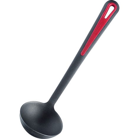 Westmark Mestolo da minestra, Lunghezza: 31,5 cm, Gallant, Nero/Rosso, 29562270 (1/4)