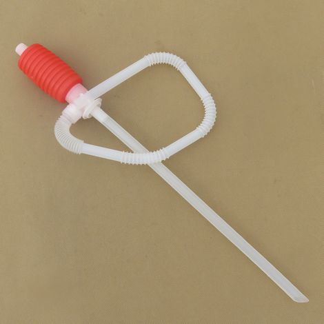 Extracteur d'huile en plastique, extracteur d'huile manuel, résistant à la corrosion légère, petit extracteur d'huile rouge pour voiture, pour une utilisation autonome. (1/5)