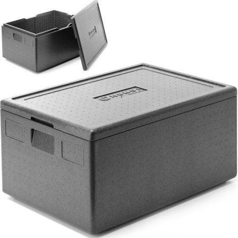 Conteneur calorifuge en porcelaine, dimensions 625x425x300 mm. Variante de base 80L (1/3)