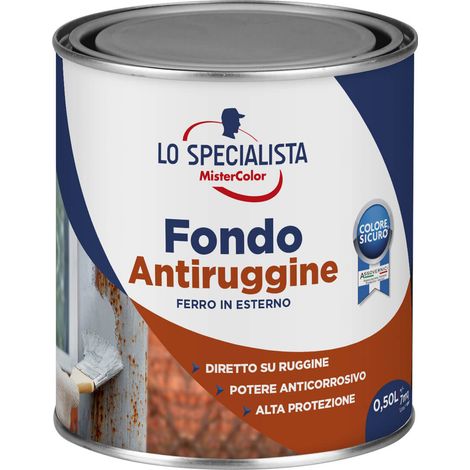 ANTIRUGGINE SOLVENTE GRIGIO LT.0,5