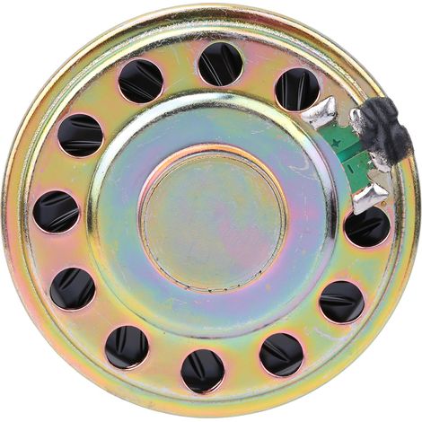 Haut-parleur rond 50x7.6mm 8Ω 0.5W, lot de 10 pièces, pièces de réparation audio, haut-parleur à corne, remplacement pour enceinte. (1/5)