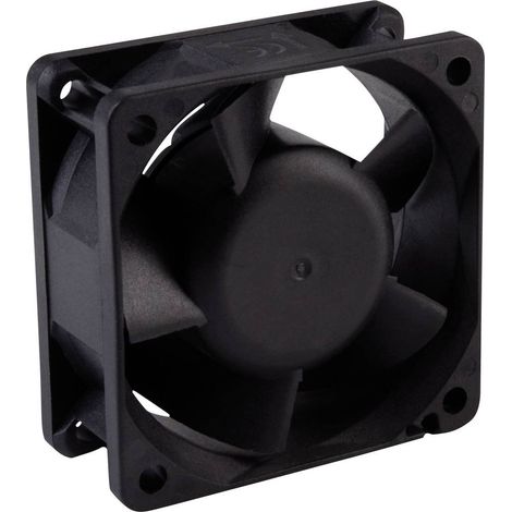 Ventilateur axial Wallair 20100304 12 V/DC 39.95 m³/h (L x l x h) 60 x 60 x 25 mm 1 pc(s) (1/2)