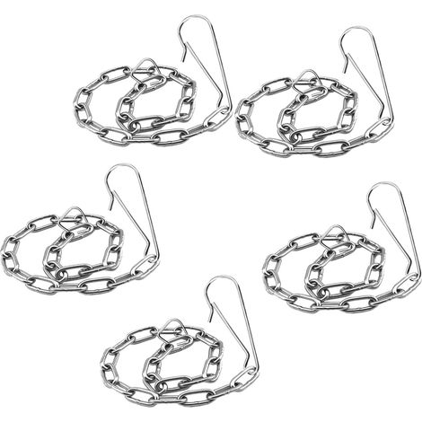 Chaînette de Clapet de Toilette en Acier Inoxydable (1/5)