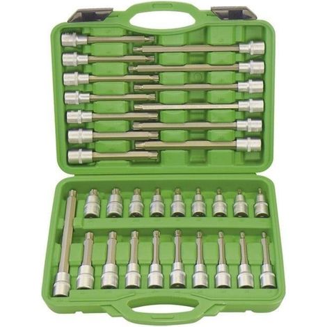 ESTUCHE DE PUNTAS PARA TORNILLOS RIBE 32 PIEZAS  JBM52606 (1/2)
