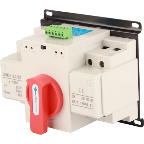Commutateur Automatique 100A 230V pour Groupe Électrogène et Double Alimentation (1/5)