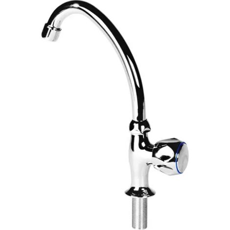 RUBINETTO MONOFORO LAVELLO CON CANNA GIREVOLE 1/2   Idroweb