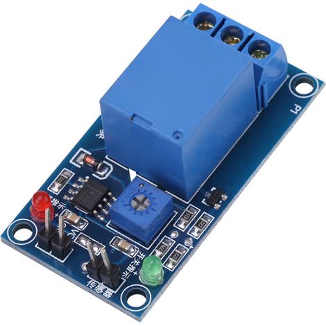 Regensensor mit 12V-Relais – Blattfeuchtigkeitskontrolle (1/5)