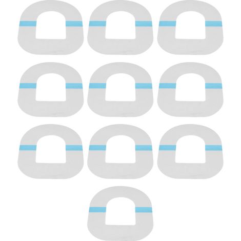 10pcs Adhesive Patch Professional Pre Cut Flexible Fixation Adhesive Covers Accessory for Sensor (1/5)