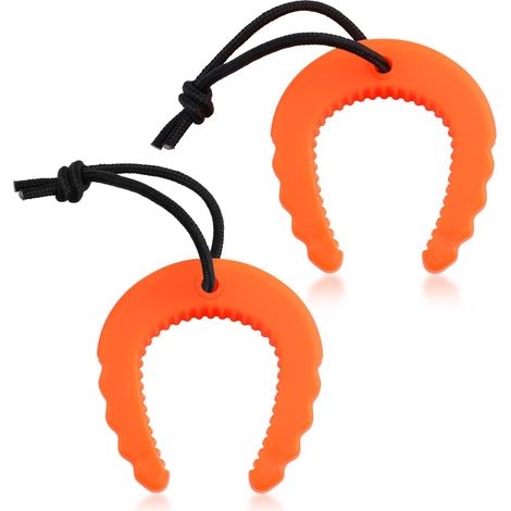 Lot de 2 butoirs de porte de premiers secours portables pour l'application de la loi, blocage tactique de porte de police avec attaches de cordon en nylon, stoppeurs de porte pompiers empêchent (1/5)