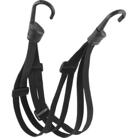 Sangle élastique rétractable pour casque moto, cordon de fixation robuste avec 2 crochets, bagagerie moto, accessoire de maintien universel (1/5)