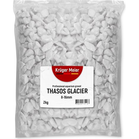 Gravier décoratif léger pour aquariums et plantes ornementales, 8-16 mm, 2 kg (1/5)
