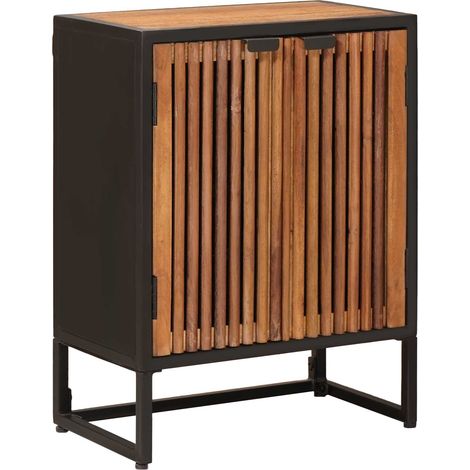 Sideboard 53 x 30 x 70 cm Solid Mango Wood and Engineered Wood vidaXL (1/5)