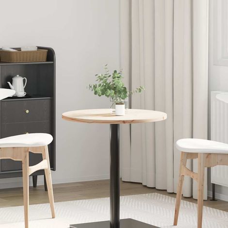 vidaXL Superficie de mesa madera maciza de pino Ø60x2,5 cm (1/5)