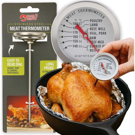 Termometro da cucina per carne, affumicatore, carne, pollo, cottura, forno