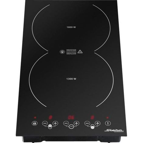 Placa inducción Steba IK 200 Negro 3100 vatios 2 fuegos