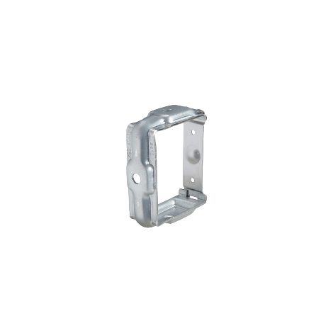 Fijación canalización y luminaria GALV. de acero galvanizado, IP65, 220V.