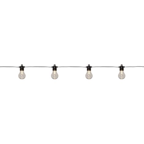 Guirlande lumineuse d'extérieur à LED Star Trading « Selecta » avec 10 ampoules E12 remplaçables, minuterie, alimentation secteur, blanc chaud, L 7,2 mètres (1/5)