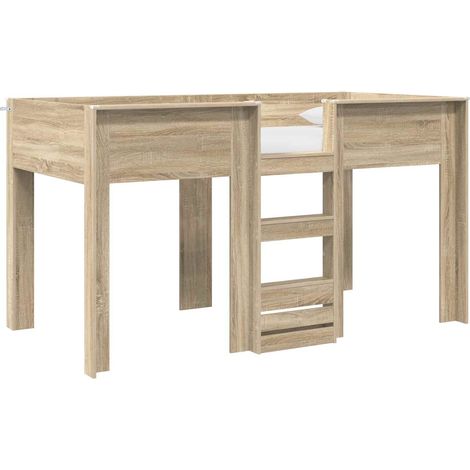 Maison Exclusive - Letto a Castello per Bambini Rovere Sonoma 80 x 200 cm