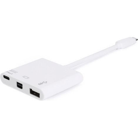 Adaptador USB-C a Mini DisPlayPort, USB-A, USB 60W PD, Equip (1/4)