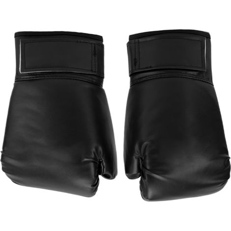 Gants de Boxe 10oz Noir pour Adultes - Entraînement, Combat Libre, Kickboxing