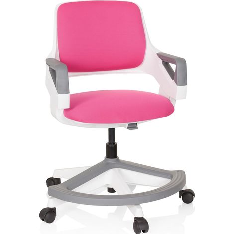 Chaise de Bureau pour Enfants et Adolescents Kid Flex Tissu Chaise de Bureau évolutive, Repose-Pieds (1/5)