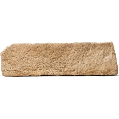 Linteau pierre de parement extérieur Province ton cannelle - 90 cm (à l'unité) - RO'MA NATURE