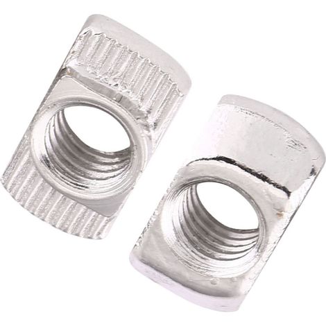 50 bootsförmige Muttern für Aluminiumprofile (Beutel mit 50 Stück) (1/5)