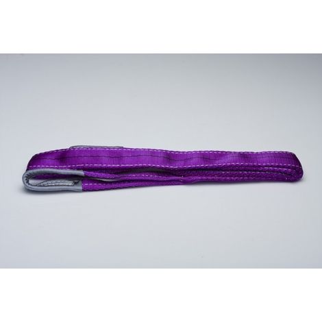 sangle de corde A lingue de levage mm 30x3 mt homologuA e 1000 kg violet (1/3)