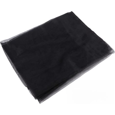 Rideau Isolant Noir en Polyester pour Chambre de Filles, Texture Délicate, Style Simple et Élégant, Offrant Intimité et Décoration Raffinée (1/5)