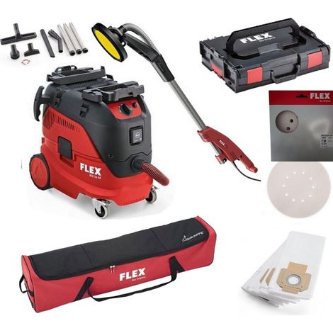 Pack Premium: GE5 Jirafa + Aspirador 30 L VCE 33 LAC + Funda + Accesorios L-BOXX + FLEX - 920093 (1/4)