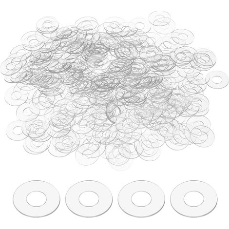 300pcs Rondelles Plates PVC Joint D'Étanchéité Pour Tuyau D'Eau (1/5)