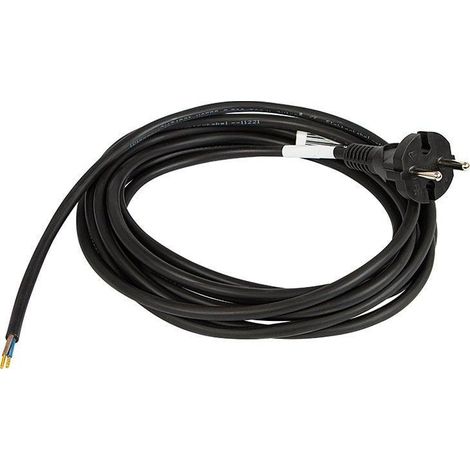 Câble de connexion blow S-8 noir 5 mètres caoutchouc