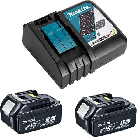 Pacchetto Power 18V LXT (2x3,0 Ah) con caricabatterie singolo - MAKITA Y-00197