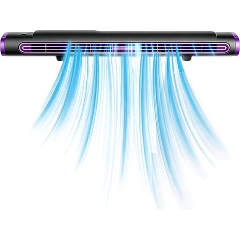 Aire acondicionado portátil, modelo torre pequeño, sin aspas, recargable por USB  Ventilador de aire acondicionado  Para dormitorio, hogar, coche, camping
