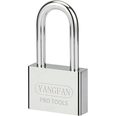 Cadenas de sécurité antivol avec anse de 60 mm, étanche et résistant à la rouille, 4 clés (1/4)