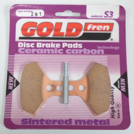 Bremsbelag Gold Fren für Quad Can-Am 450 DS X 2x4 EFI 2008 bis (1/2)