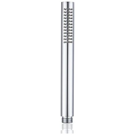 QORVA-Pommeau de douche Douchette à main en laiton Pommeau Douche Anti Calcaire haute pression style L argenté, finition chromée (1/5)