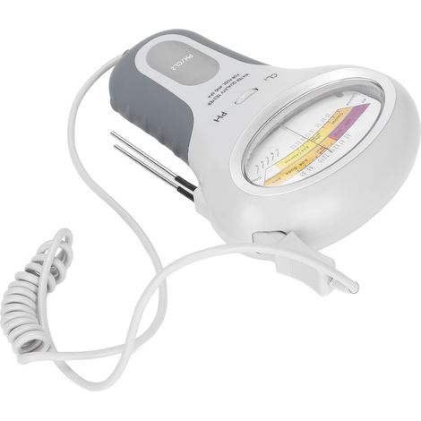 Testeur 2 en 1 de qualité de l'eau (pH et chlore) pour piscines et spas.