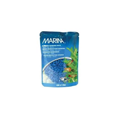 Gravier de couleur marine pour aquariums - 450 g