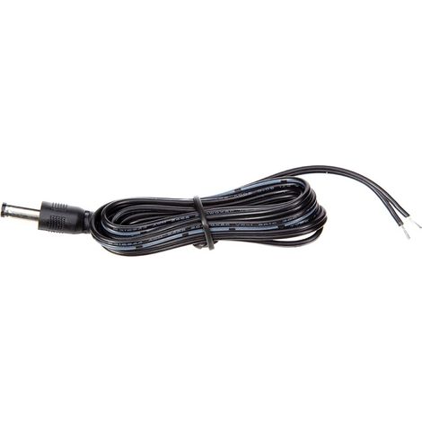 Cavo di alimentazione da 1,30 m con spina DC maschio da 2,1x5,5 mm