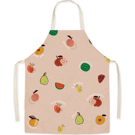 Grembiule da cucina in lino per bambini (colazione) (1/5)